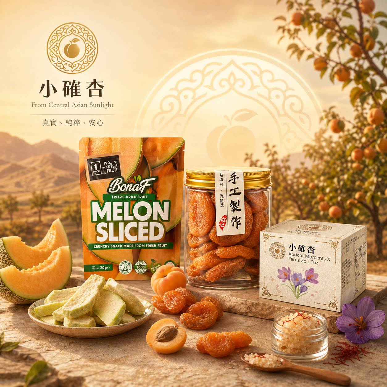 apricots and salt